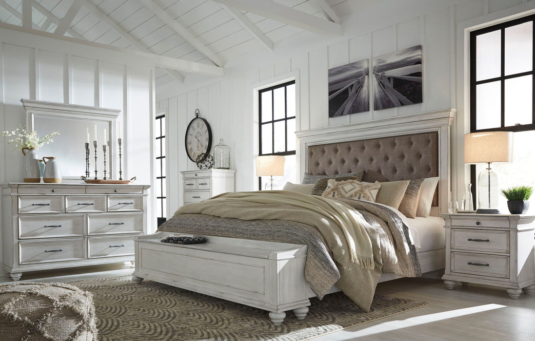 Kanwyn - Upholstered Panel Bed - Tallahassee Discount Furniture (FL)