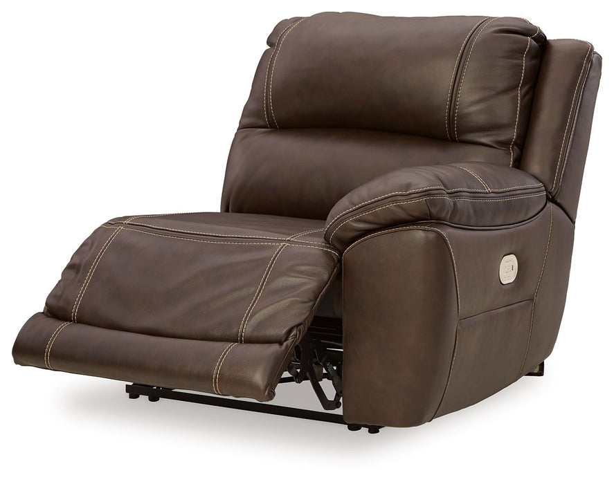 Dunleith - RAF Zero Wall Power Recliner - Chocolate - Tallahassee Discount Furniture (FL)