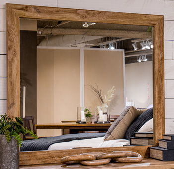 Maystonna - Bedroom Mirror - Brown - Tallahassee Discount Furniture (FL)