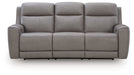 5Z-Comfort - Relaxation - Power Reclining Sofa With Adj Headrest - Tallahassee Discount Furniture (FL)