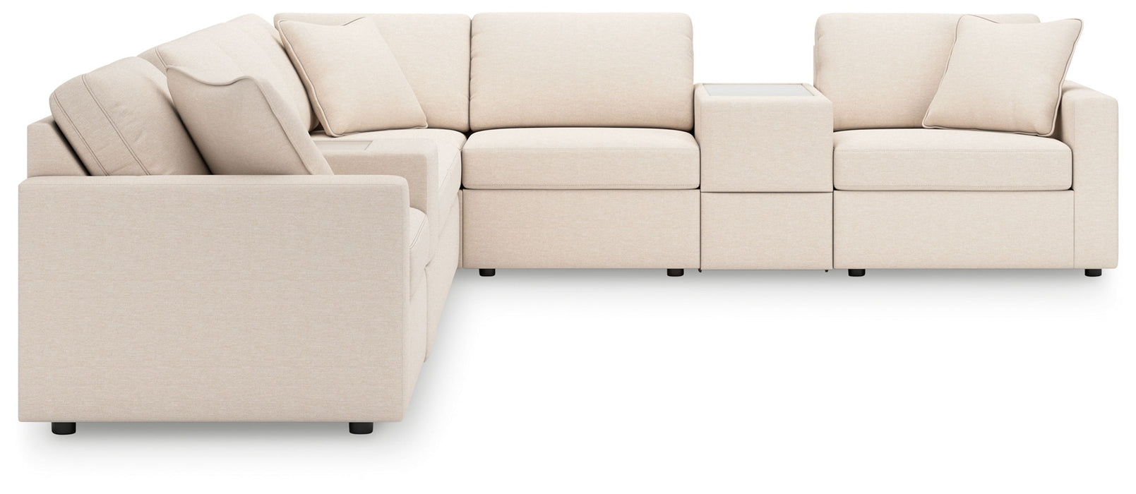 Modmax - Oyster - Sectional - Tallahassee Discount Furniture (FL)