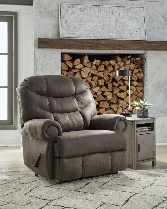 Camera Time - Gunmetal - Zero Wall Recliner - Tallahassee Discount Furniture (FL)