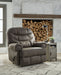 Camera Time - Gunmetal - Zero Wall Recliner - Tallahassee Discount Furniture (FL)