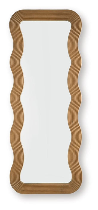 Ellisonville - Brown - Floor Mirror - Tallahassee Discount Furniture (FL)