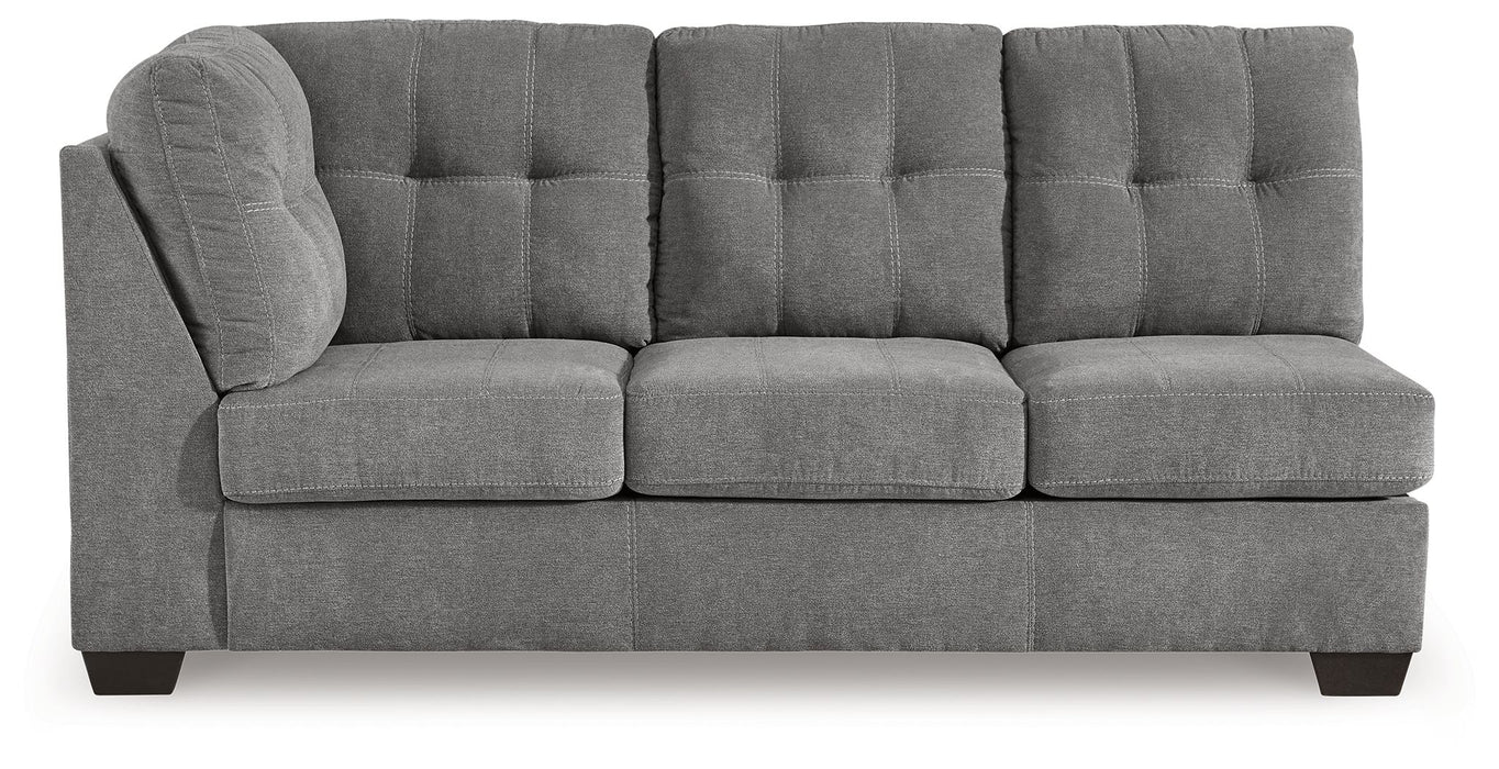 Marleton - Gray - Laf Sofa - Tallahassee Discount Furniture (FL)