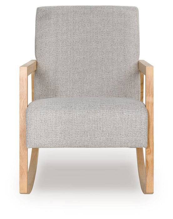 Wychworth - Gray / Natural - Accent Chair - Tallahassee Discount Furniture (FL)