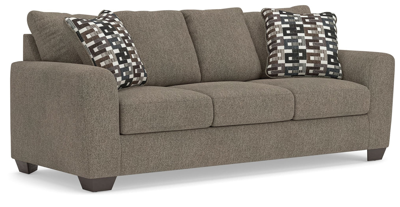 Triston-Peaks - Sofa - Suede - Tallahassee Discount Furniture (FL)