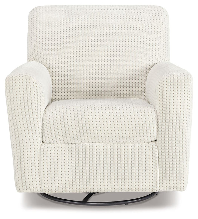 Herstow - Swivel Glider Accent Chair - Tallahassee Discount Furniture (FL)