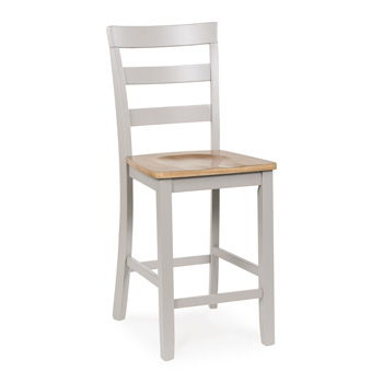 Harperfeld - Barstool (Set of 2) - Natural / Gray - Tallahassee Discount Furniture (FL)