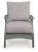 Cove Beach - Lounge Chair With Cushion (Set of 2) - Gray - Tallahassee Discount Furniture (FL)