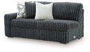 Midnight-Madness - LAF Sofa - Gunmetal - Tallahassee Discount Furniture (FL)