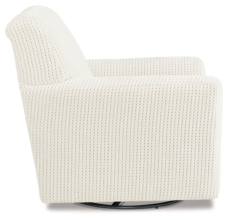 Herstow - Swivel Glider Accent Chair - Tallahassee Discount Furniture (FL)