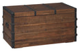 Kettleby - Brown - Storage Trunk - Tallahassee Discount Furniture (FL)