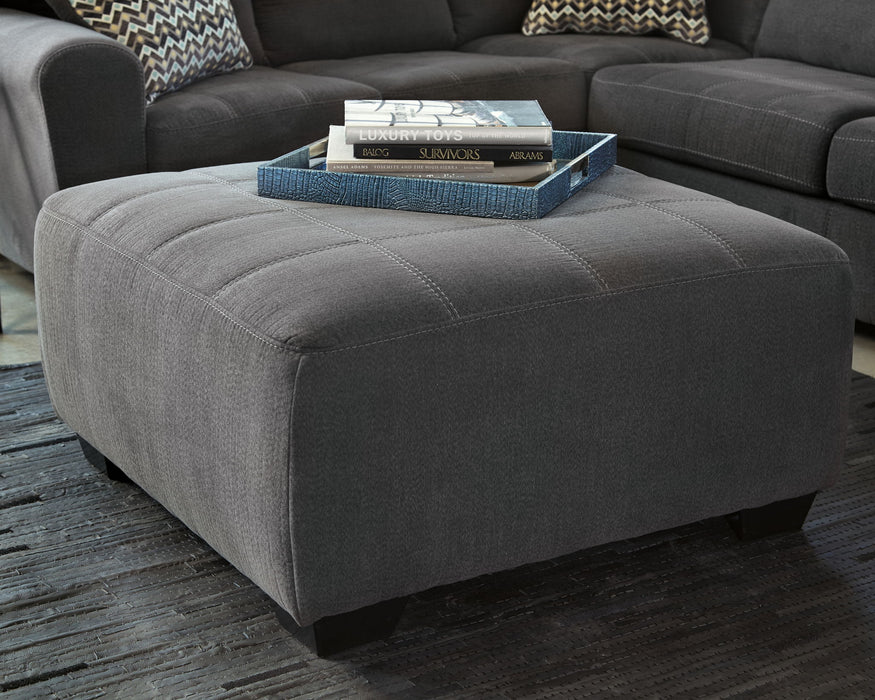 Ambee - Slate - Oversized Accent Ottoman - Tallahassee Discount Furniture (FL)