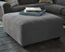 Ambee - Slate - Oversized Accent Ottoman - Tallahassee Discount Furniture (FL)