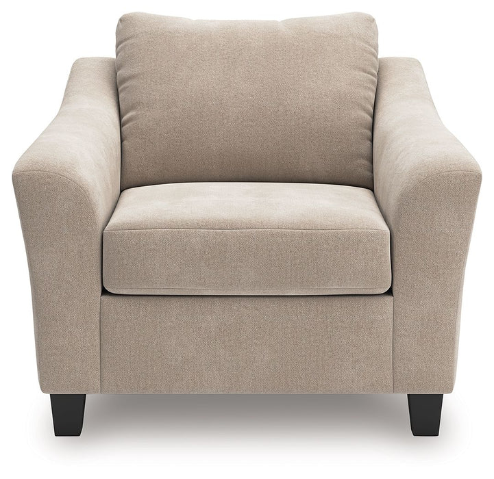 Willarae - Taupe - Chair And A Half - Tallahassee Discount Furniture (FL)