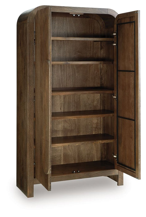 Thoren - Medium Brown - Accent Cabinet - Tallahassee Discount Furniture (FL)
