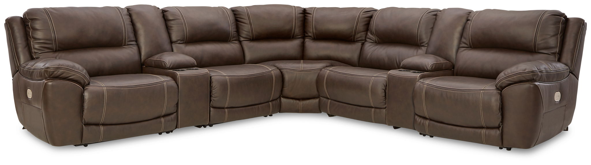 Dunleith - Power Reclining Sectional - Tallahassee Discount Furniture (FL)