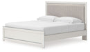 Zuraleus - Upholstered Panel Platform Bed With Roll Slats - Tallahassee Discount Furniture (FL)