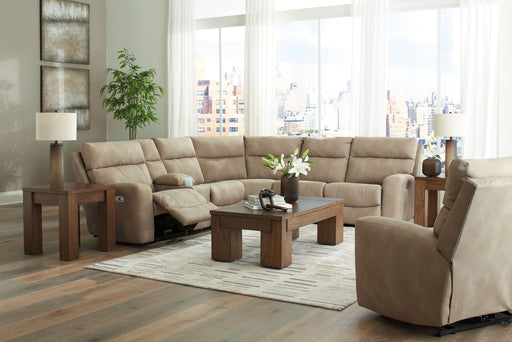 Next-Gen Durapella - Power Reclining Sectional Set - Tallahassee Discount Furniture (FL)