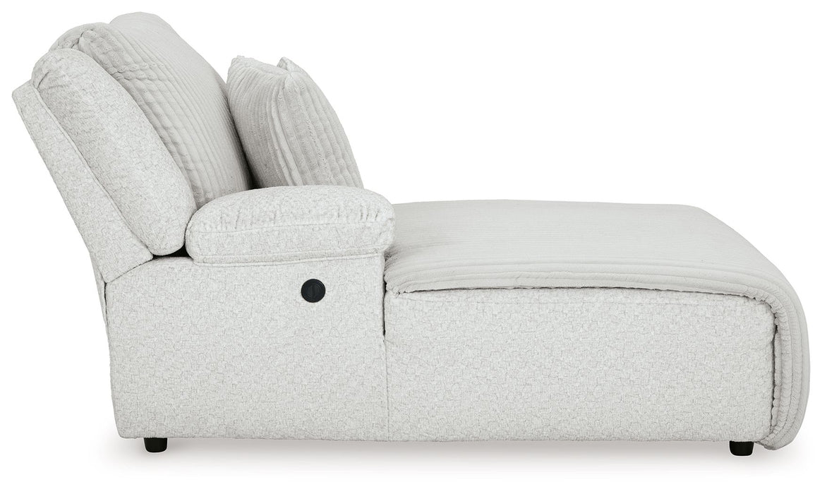 Top Tier - Alloy - Laf Press Back Power Chaise - Tallahassee Discount Furniture (FL)