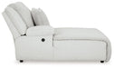 Top Tier - Alloy - Laf Press Back Power Chaise - Tallahassee Discount Furniture (FL)