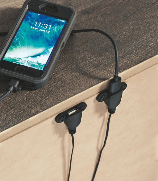 Wynnlow - Gray - Two Drawer Night Stand - Tallahassee Discount Furniture (FL)