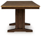 Rylandeen - Rectangular Dining Room Counter Height Extension Table - Light Brown / Dark Brown - Tallahassee Discount Furniture (FL)