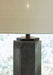 Dirkton - Antique Pewter Finish - Metal Table Lamp - Tallahassee Discount Furniture (FL)