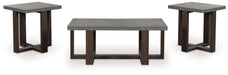 Dynnford - Gray / Brown - Occasional Table Set (Set of 3) - Tallahassee Discount Furniture (FL)