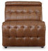 Temmpton - Chocolate - Armless Chair / Manual Headrest - Tallahassee Discount Furniture (FL)