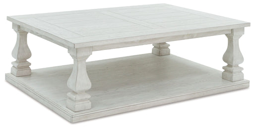 Arlendyne - Antique White - Rectangular Cocktail Table - Tallahassee Discount Furniture (FL)