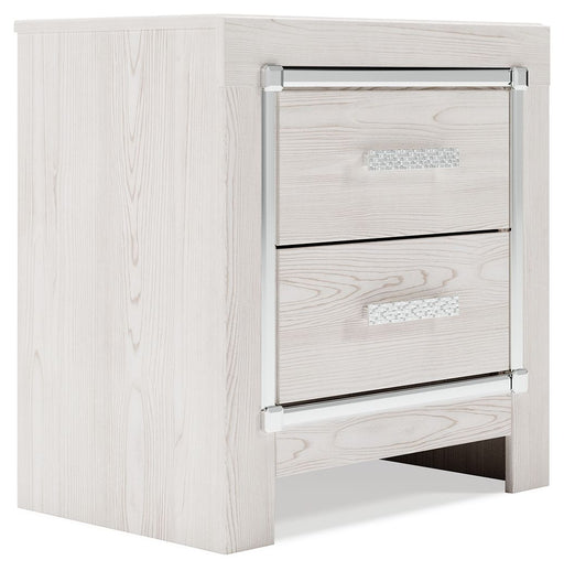 Altyra - White - Two Drawer Night Stand - Tallahassee Discount Furniture (FL)