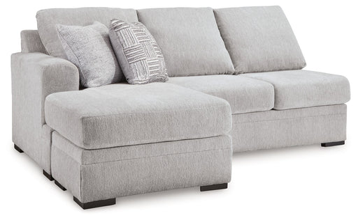 Gabyleigh - Nickel - Laf Sofa Chaise - Tallahassee Discount Furniture (FL)