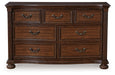 Lavinton - Brown - Dresser - Tallahassee Discount Furniture (FL)