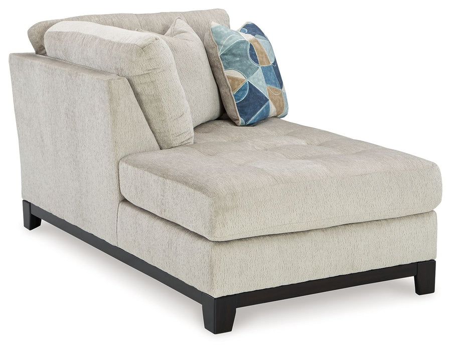 Maxon Place - Stone - Laf Corner Chaise - Tallahassee Discount Furniture (FL)
