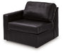 ModMax II - LAF Corner Chair - Black - Tallahassee Discount Furniture (FL)