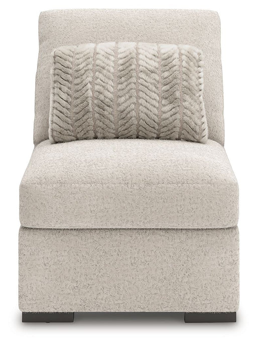 Cuddle Plush - Arctic - Armless Chair - Tallahassee Discount Furniture (FL)