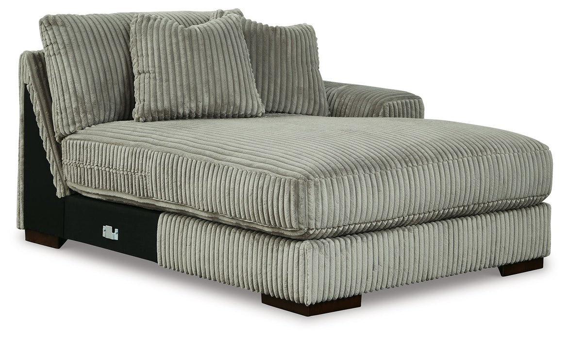 Lindyn - Fog - RAF Corner Chaise - Tallahassee Discount Furniture (FL)