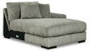Lindyn - Fog - RAF Corner Chaise - Tallahassee Discount Furniture (FL)