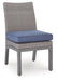 Half Moon Beach - Side Chair With Cushion (Set of 2) - Blue / Gray - Tallahassee Discount Furniture (FL)