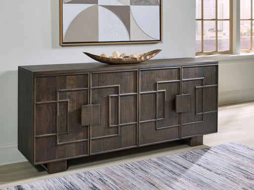 Cato - Dark Brown - Accent Cabinet - Tallahassee Discount Furniture (FL)
