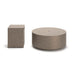 Midnight Mountain - Round Fire Pit With Tank Cover - Light Brown - Tallahassee Discount Furniture (FL)