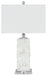 Malise - Alabaster Table Lamp  - White - Tallahassee Discount Furniture (FL)