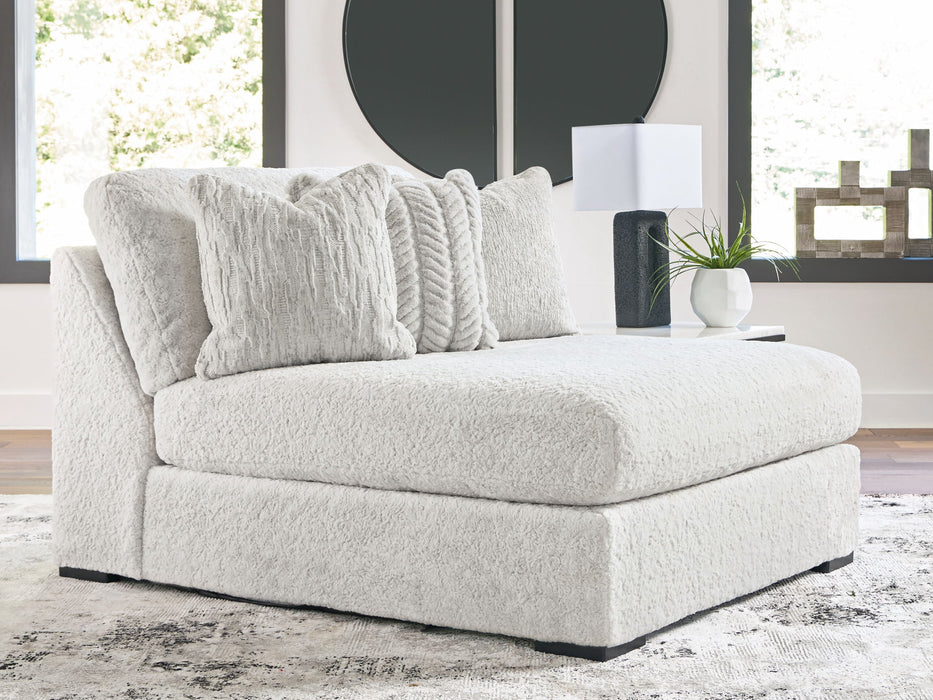 Cuddle Plush - Arctic - Oversized Armless Chaise - Tallahassee Discount Furniture (FL)