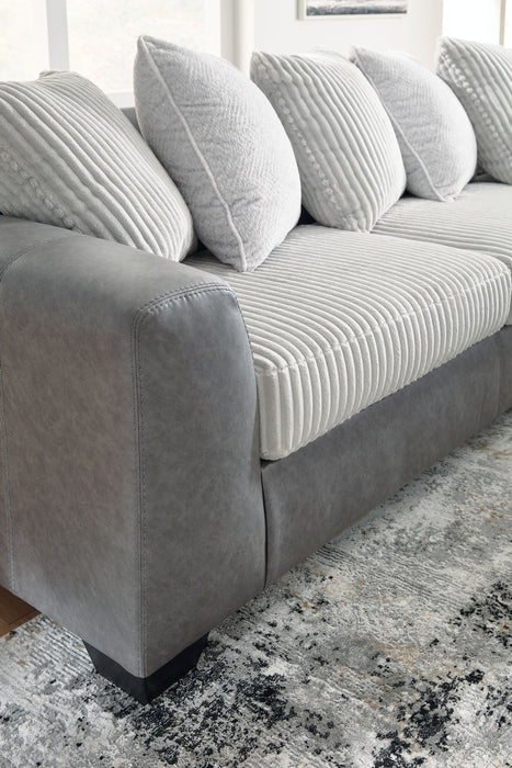 Clairette Court - Sectional - Tallahassee Discount Furniture (FL)
