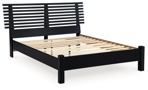 Danziar - Slat Panel Bed With Low Footboard - Tallahassee Discount Furniture (FL)