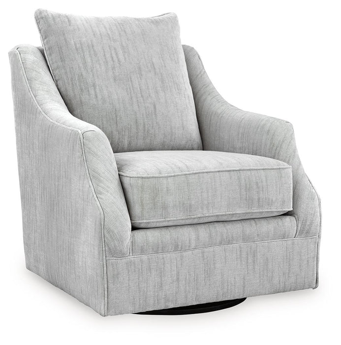Gubbins - Swivel Accent Chair - Gray - Tallahassee Discount Furniture (FL)