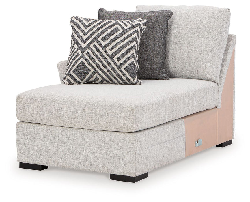 Koralynn - Stone - Laf Corner Chaise - Tallahassee Discount Furniture (FL)