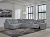 ModMax II - Salt And Pepper - Reclining Sectional - Tallahassee Discount Furniture (FL)